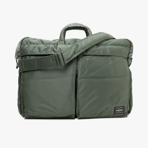 Porter Tanker 2WAY Briefcase / Sage Green