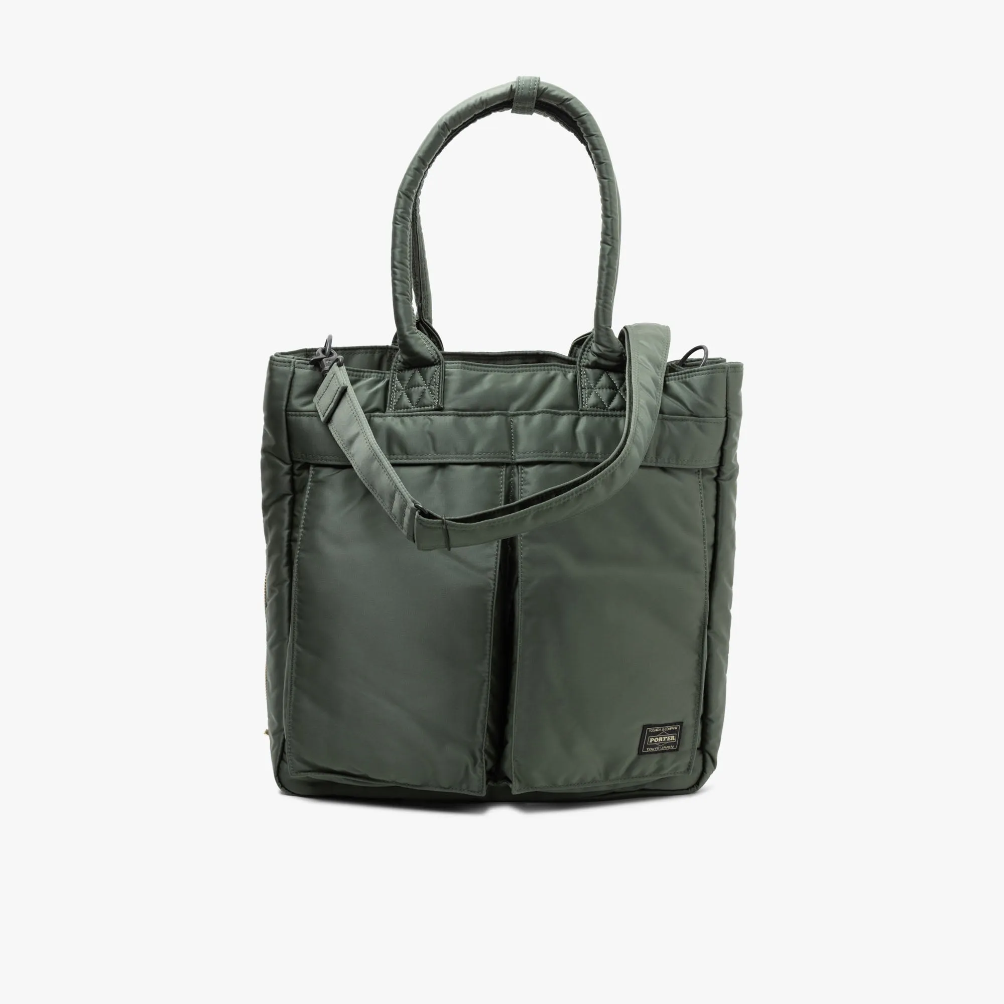 Porter Tanker 2WAY Tote Bag / Sage Green