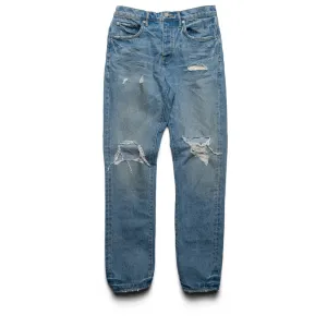 Purple Brand Mid Rise Slim Straight Vintage Blowout Jean - Light Indigo
