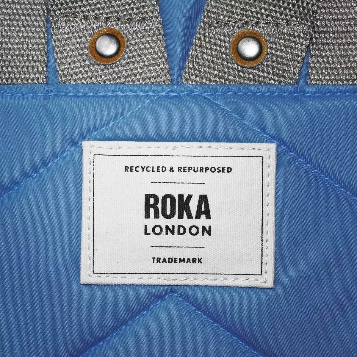 ROKA Canfield B Recycled Nylon Roll-top Backpack  Seaport