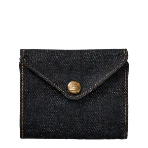 RRL by Ralph Lauren Indigo Denim Envelope Wallet