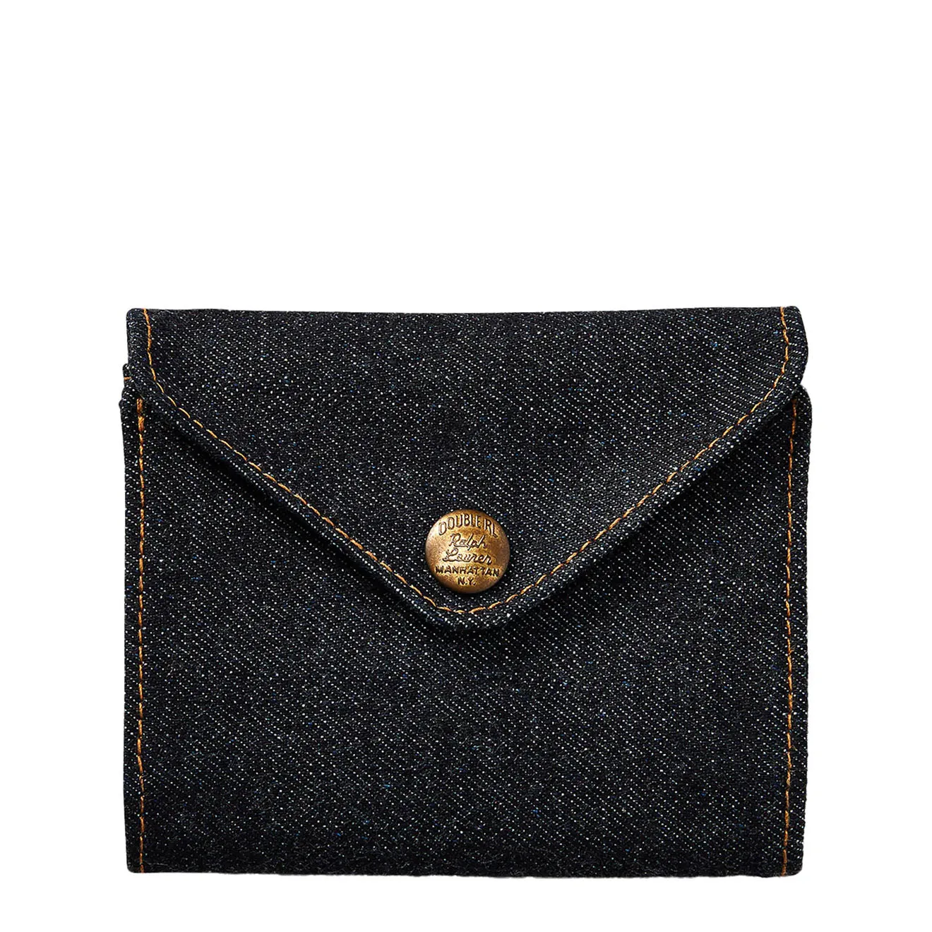 RRL by Ralph Lauren Indigo Denim Envelope Wallet