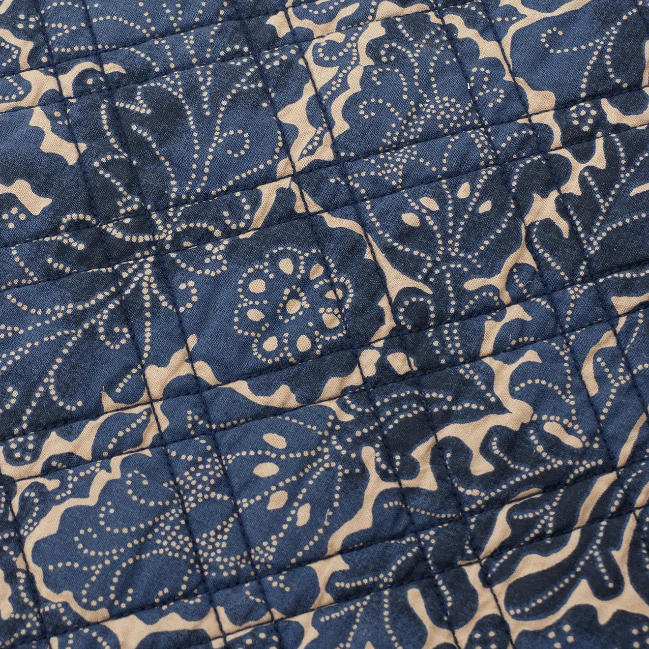 RRL by Ralph Lauren Queen Blanket Indigo / Cream