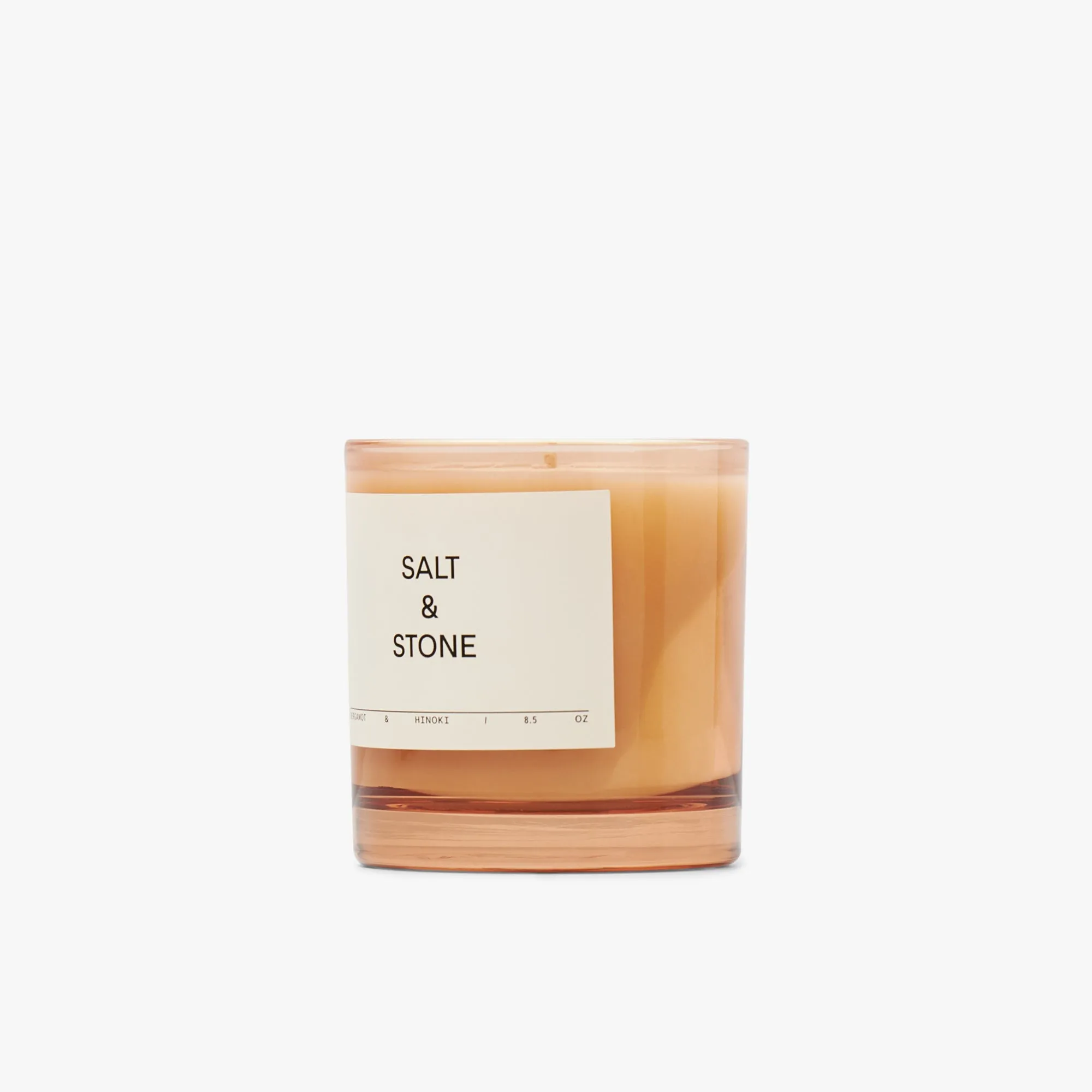 SALT & STONE Candle / Bergamot & Hinoki