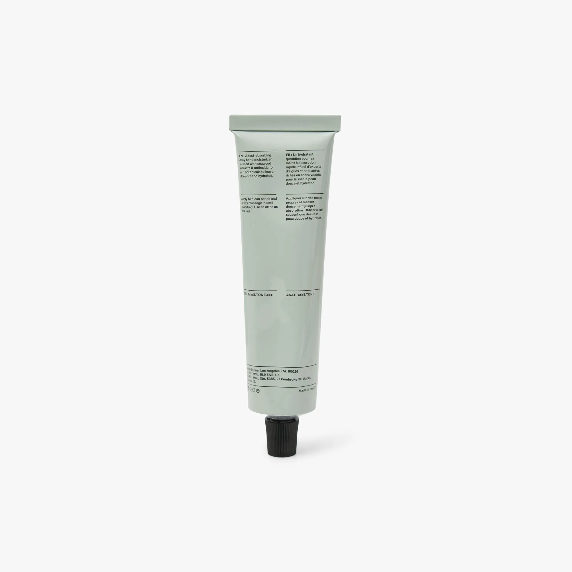 SALT & STONE Hand Cream / Bergamot & Hinoki