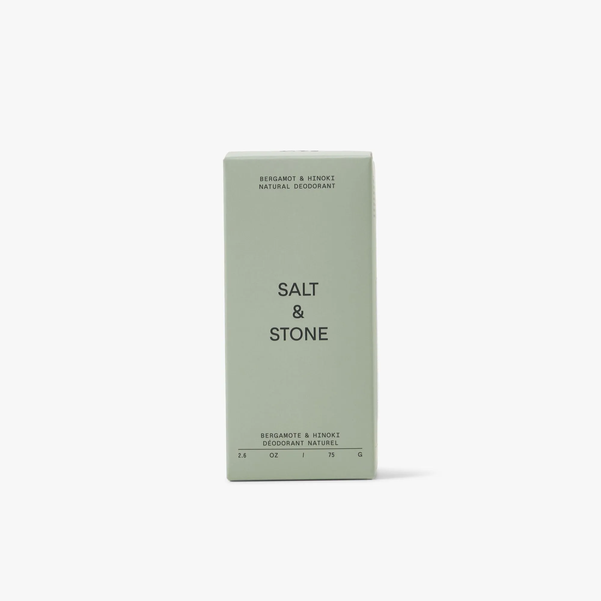 SALT & STONE Natural Deodorant / Bergamot & Hinoki