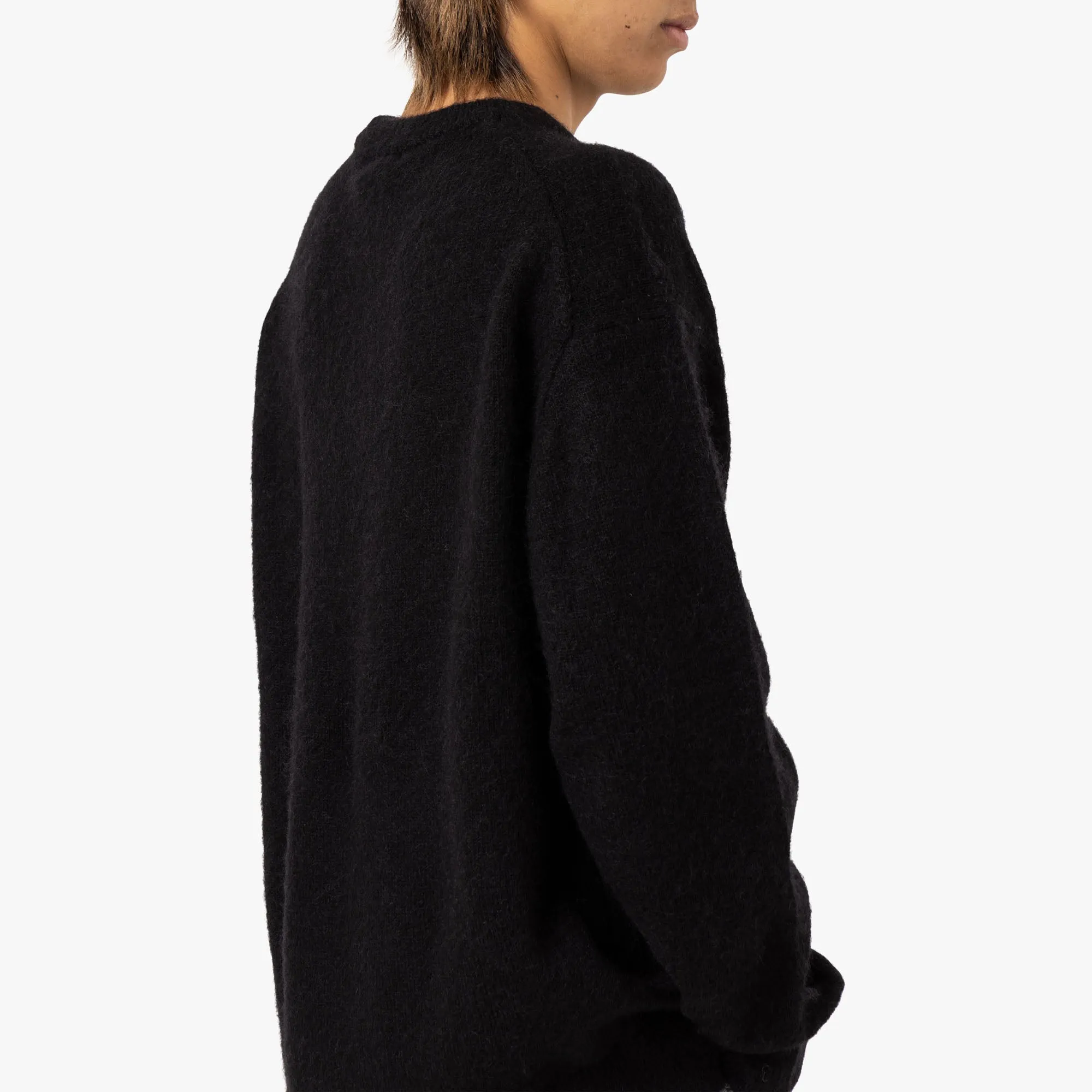 Saturdays NYC Fox Wool Knit / Black