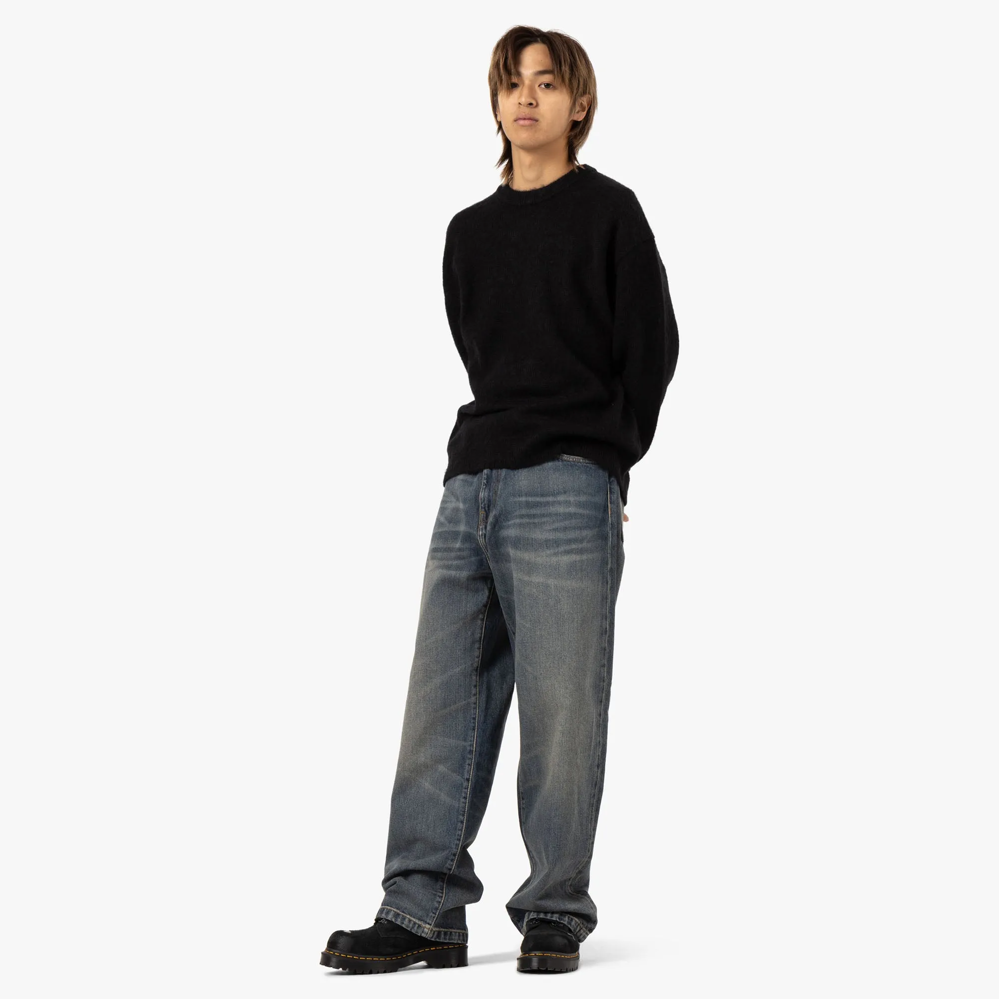 Saturdays NYC Fox Wool Knit / Black