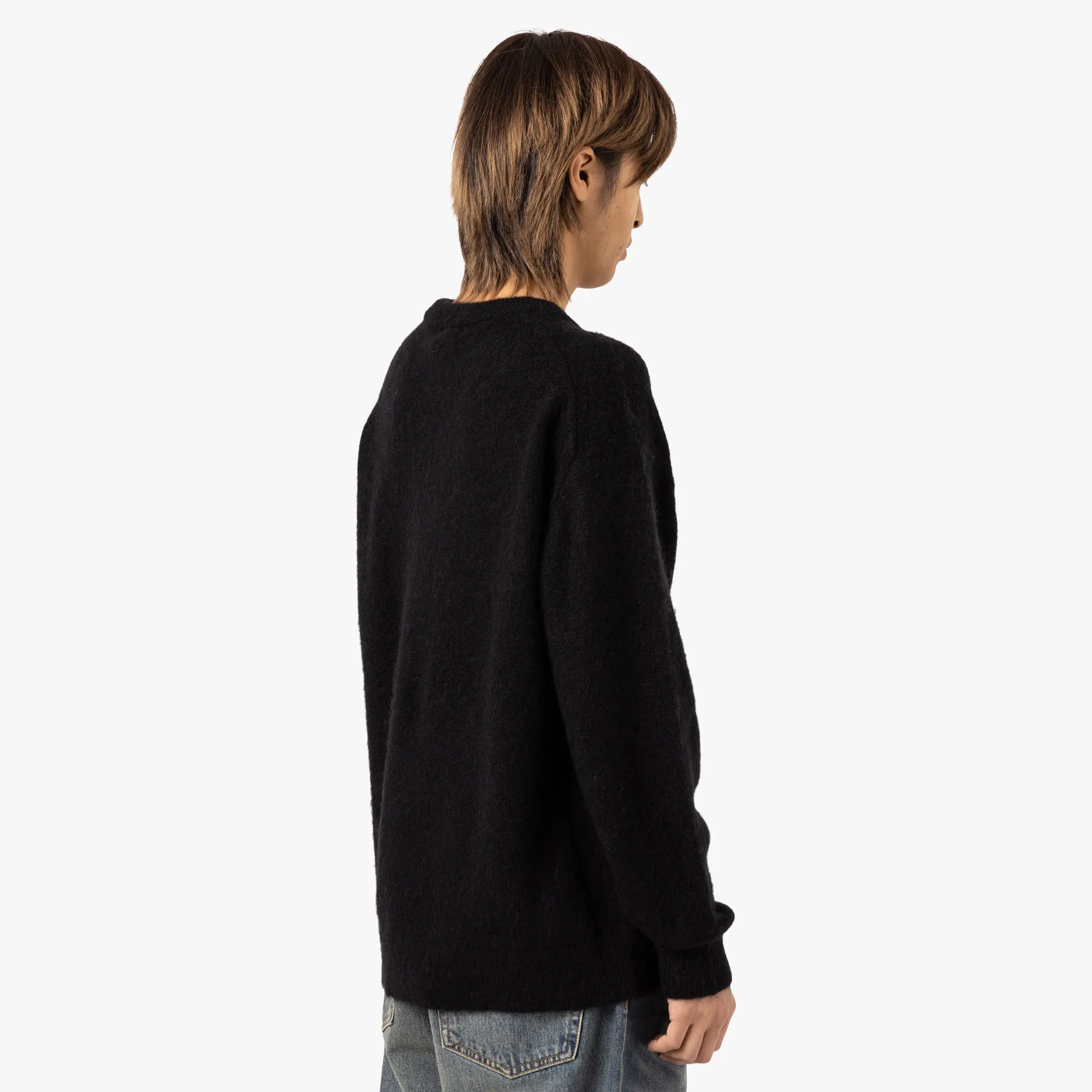 Saturdays NYC Fox Wool Knit / Black