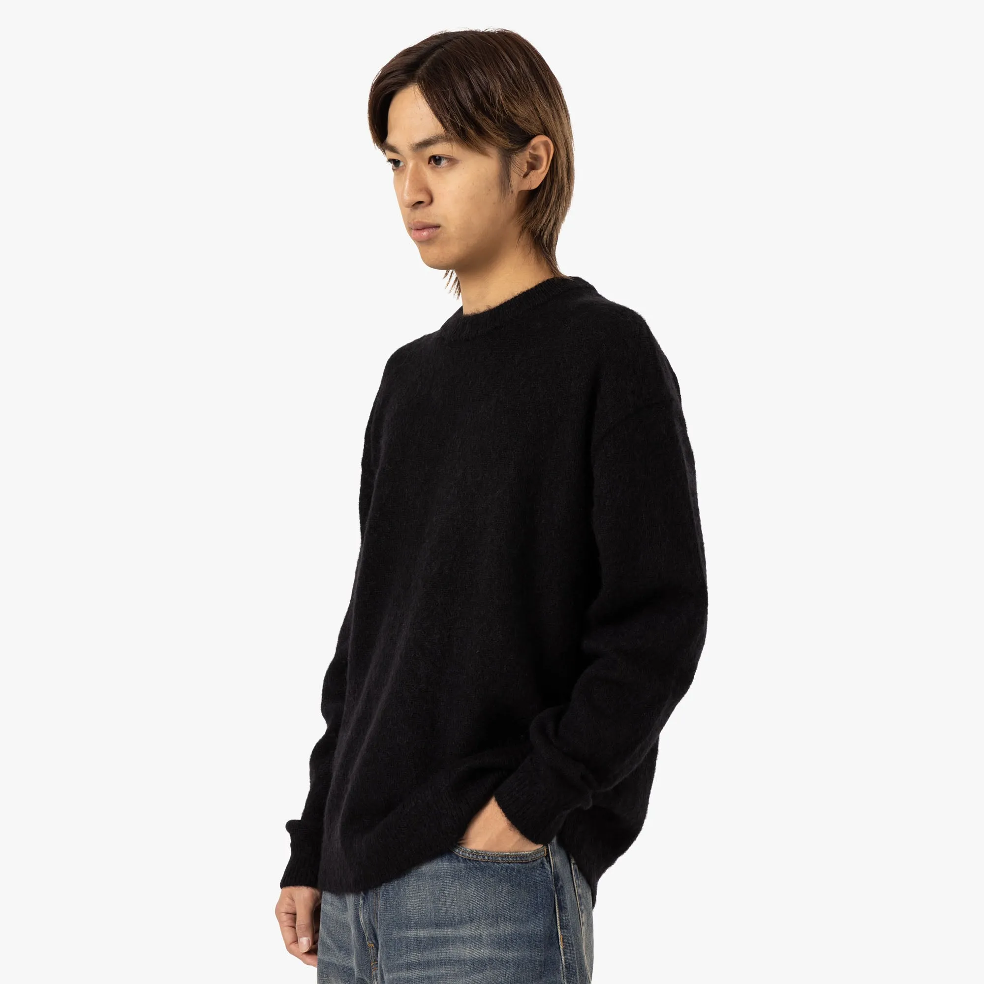 Saturdays NYC Fox Wool Knit / Black
