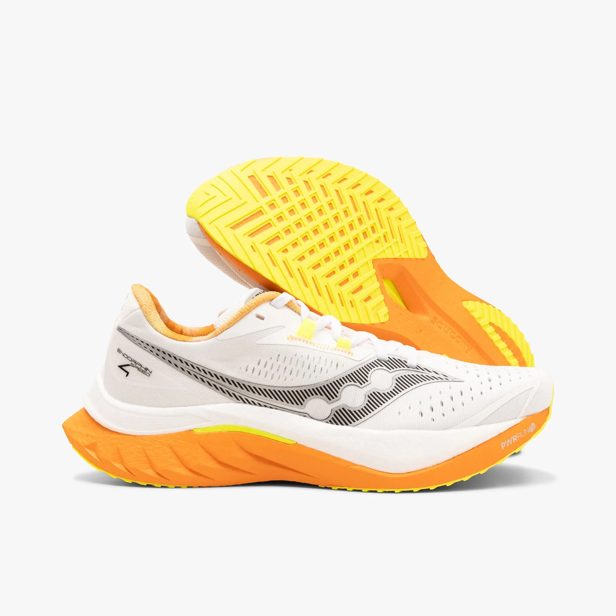 Saucony Endorphin Speed 4 / White / Peel