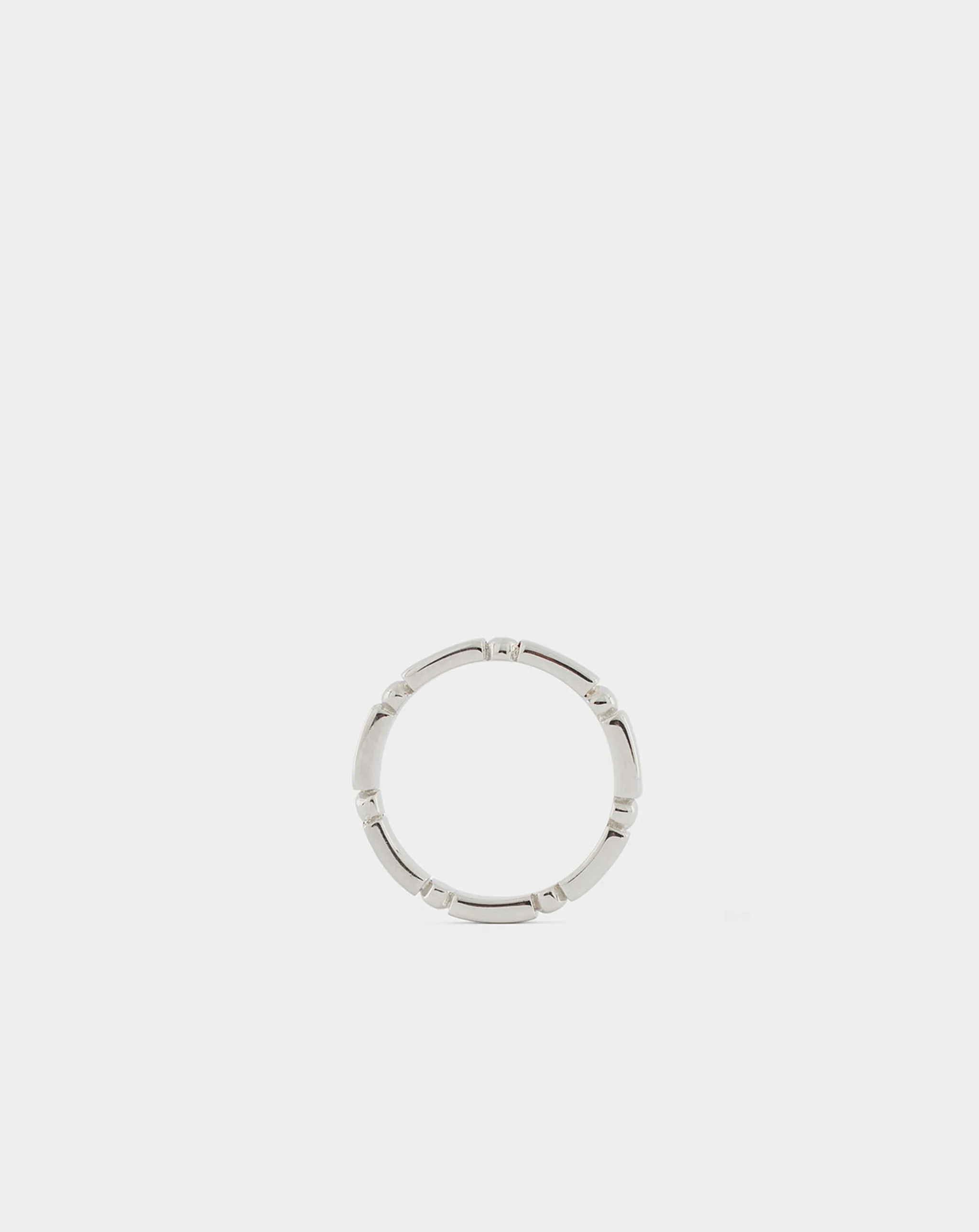 Silver Coronet Ring