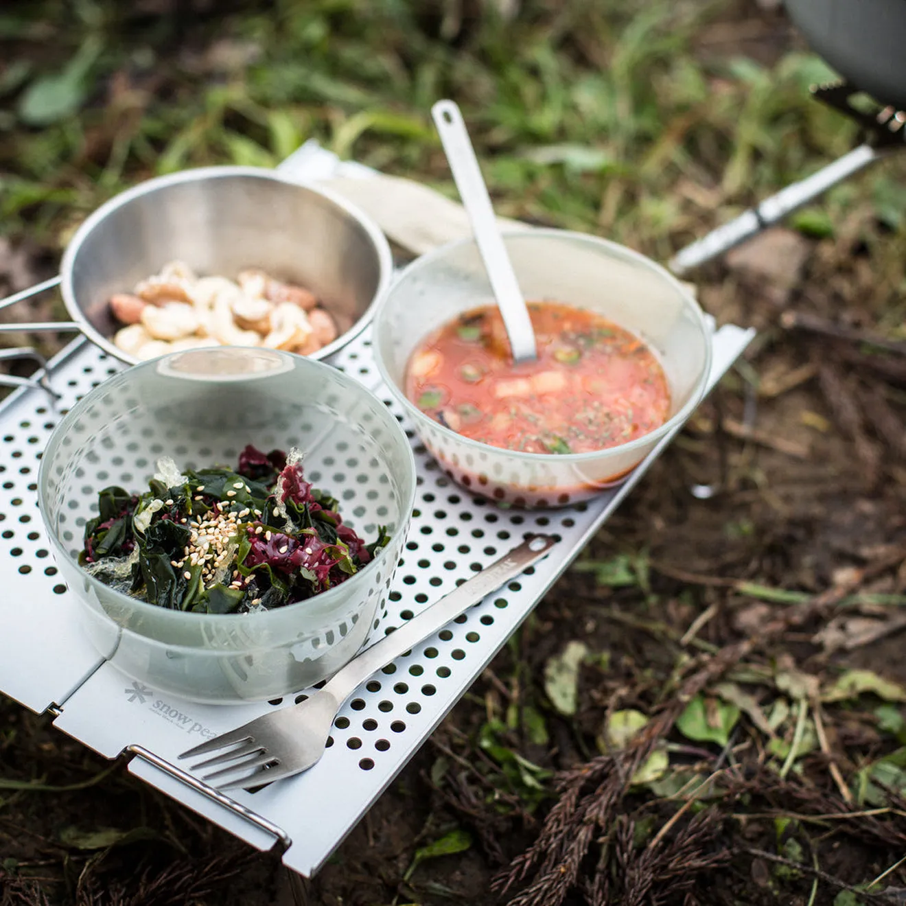 Snow Peak Titanium Fork & Spoon Set