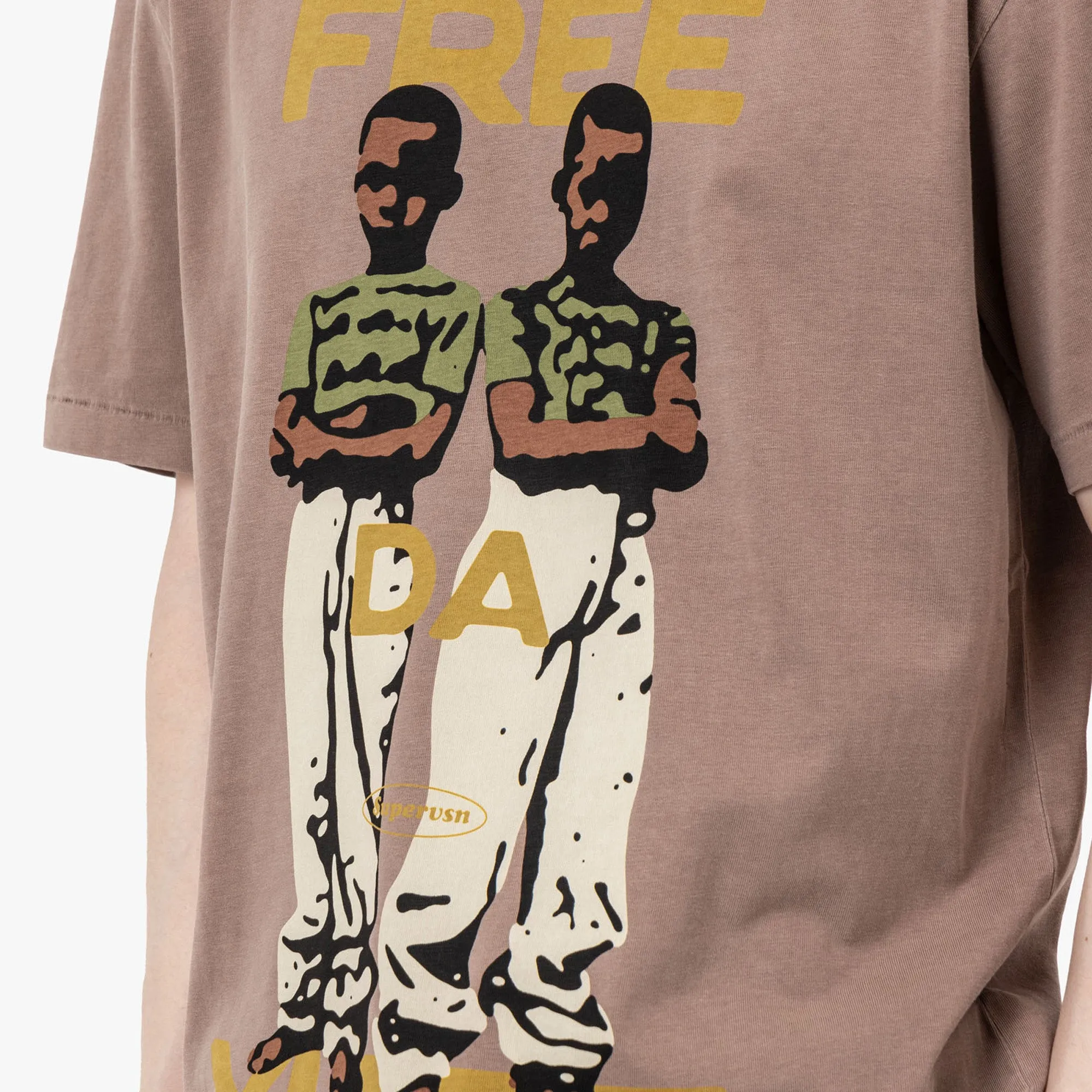 Supervsn Free Da Yute T-Shirt / Aloewood