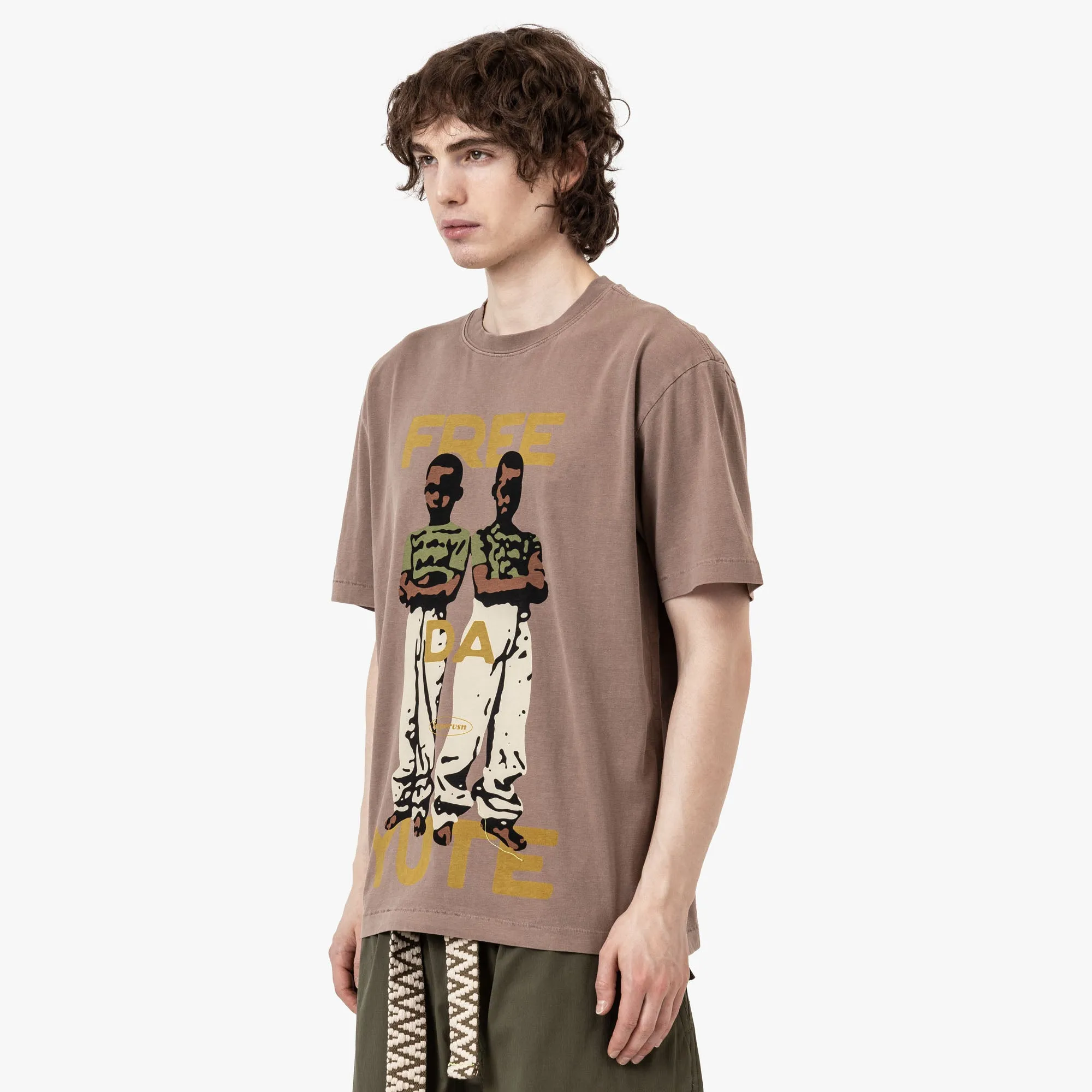 Supervsn Free Da Yute T-Shirt / Aloewood