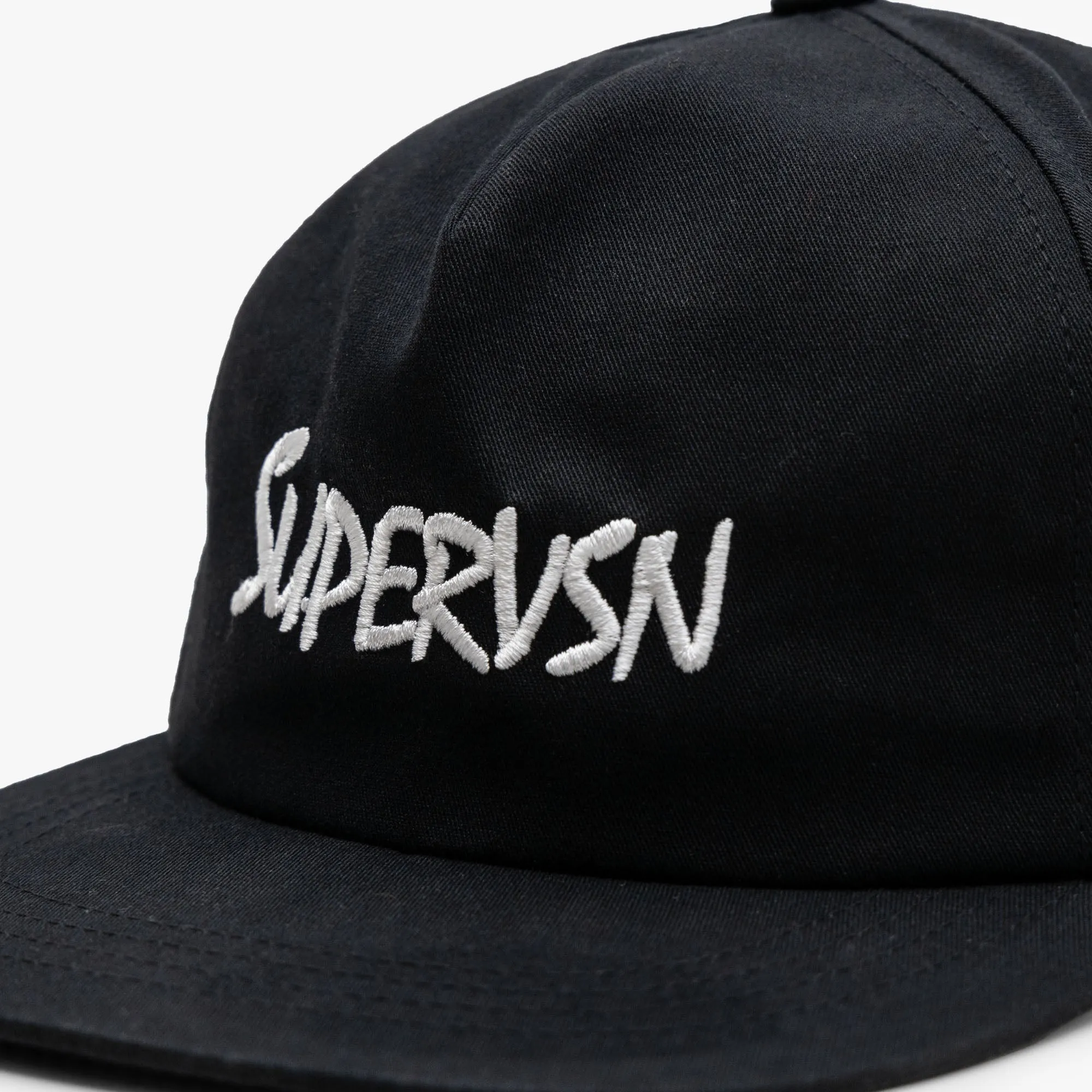 Supervsn Slauson Logo Camp Hat / Black