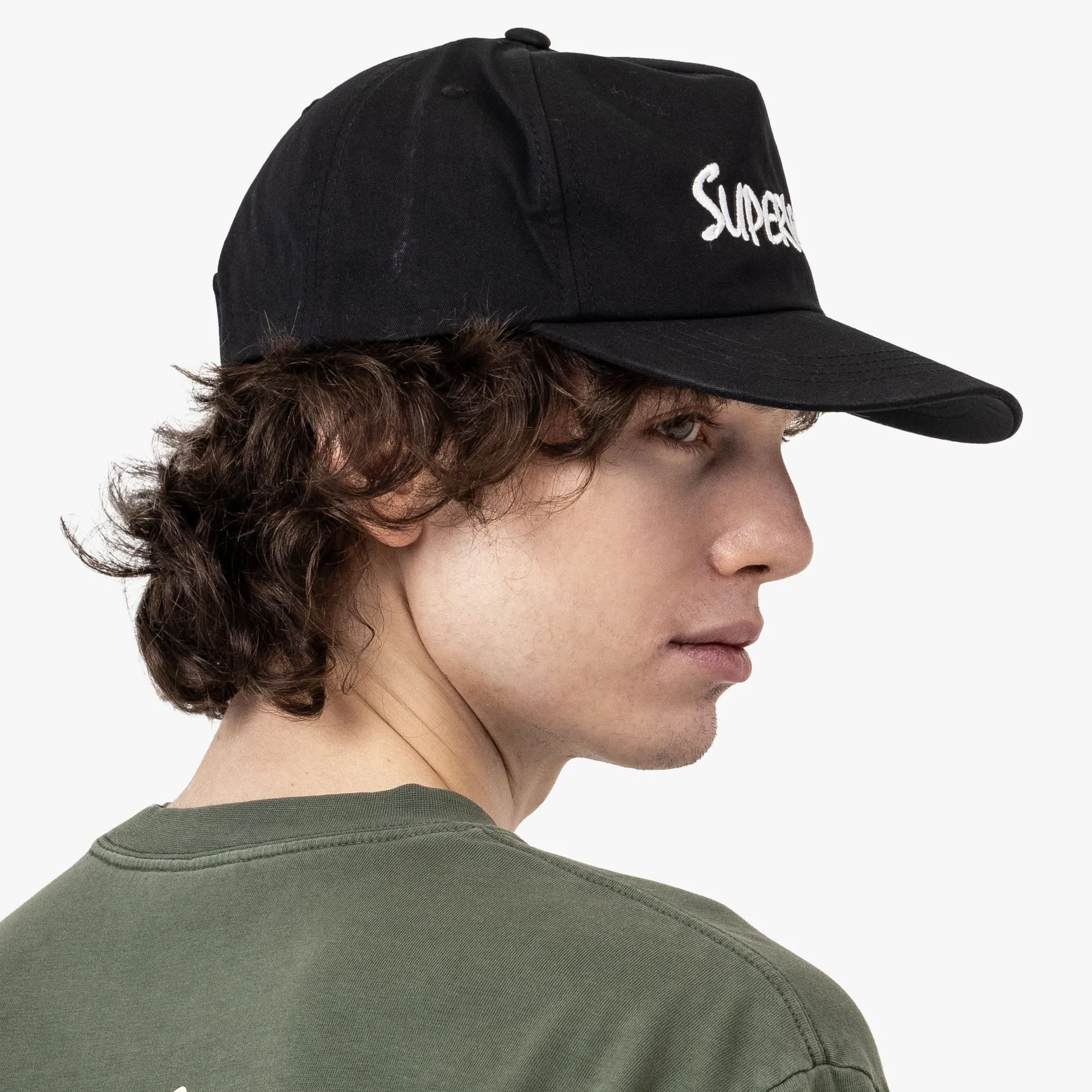 Supervsn Slauson Logo Camp Hat / Black