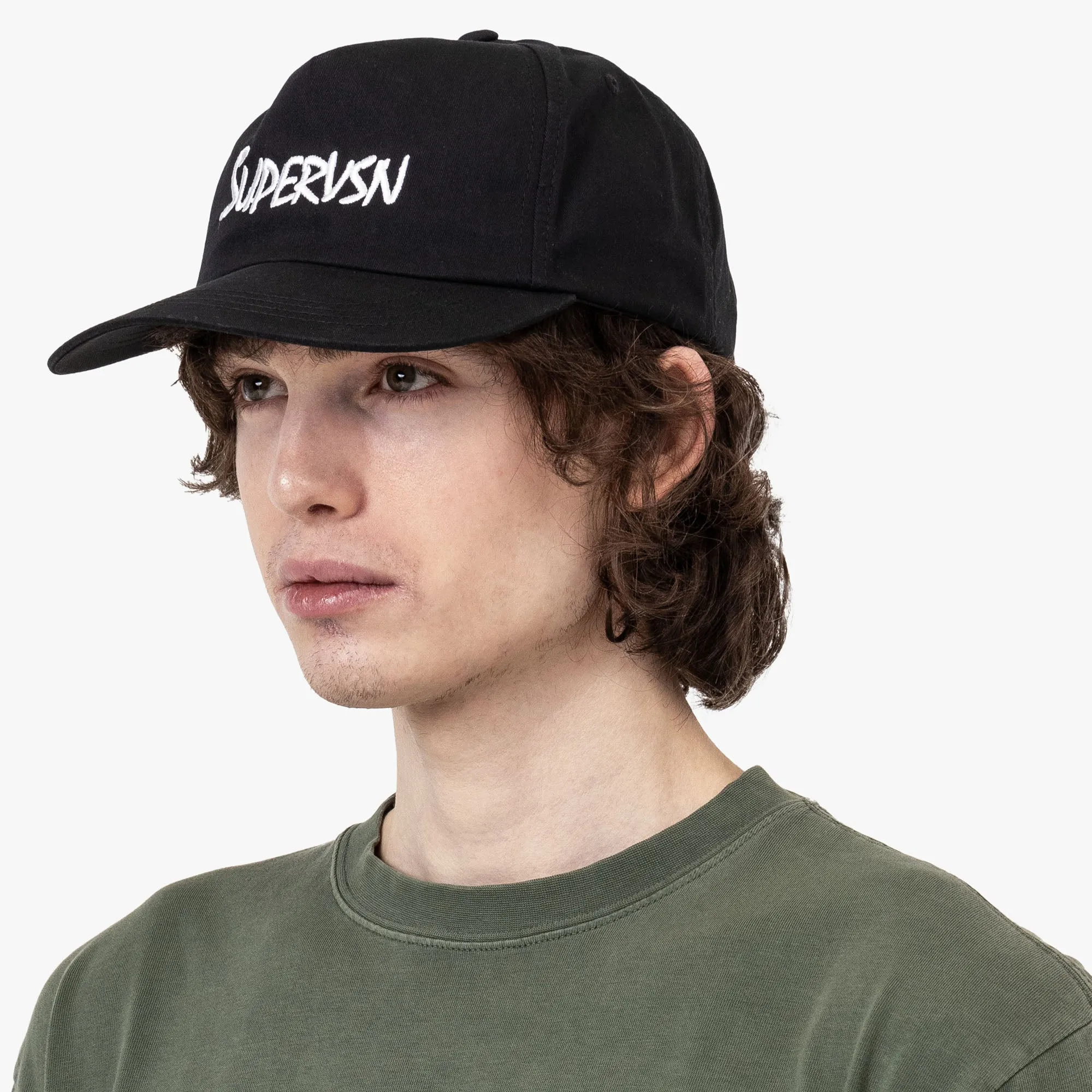 Supervsn Slauson Logo Camp Hat / Black