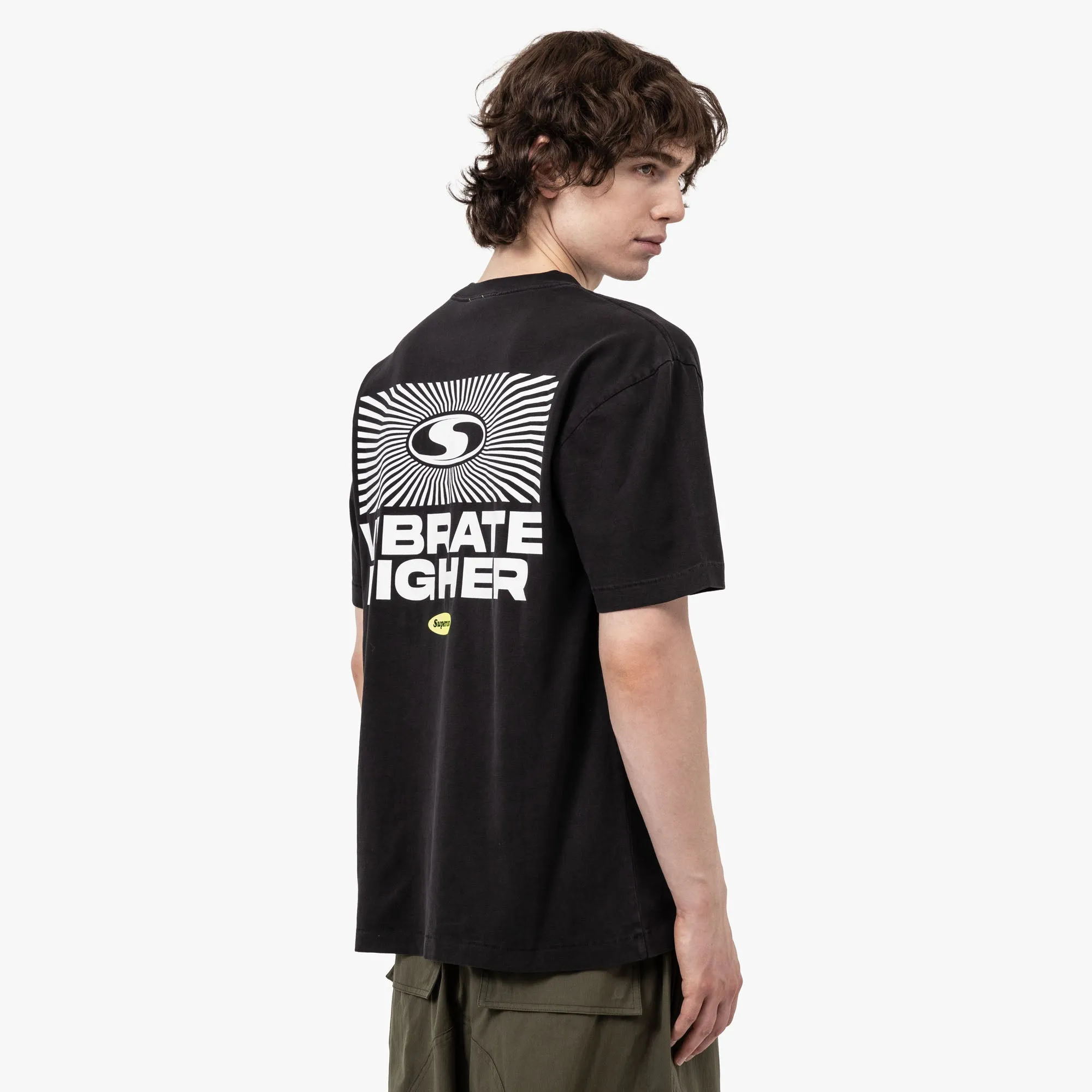 Supervsn Vibrate Higher T-Shirt / Vintage Black