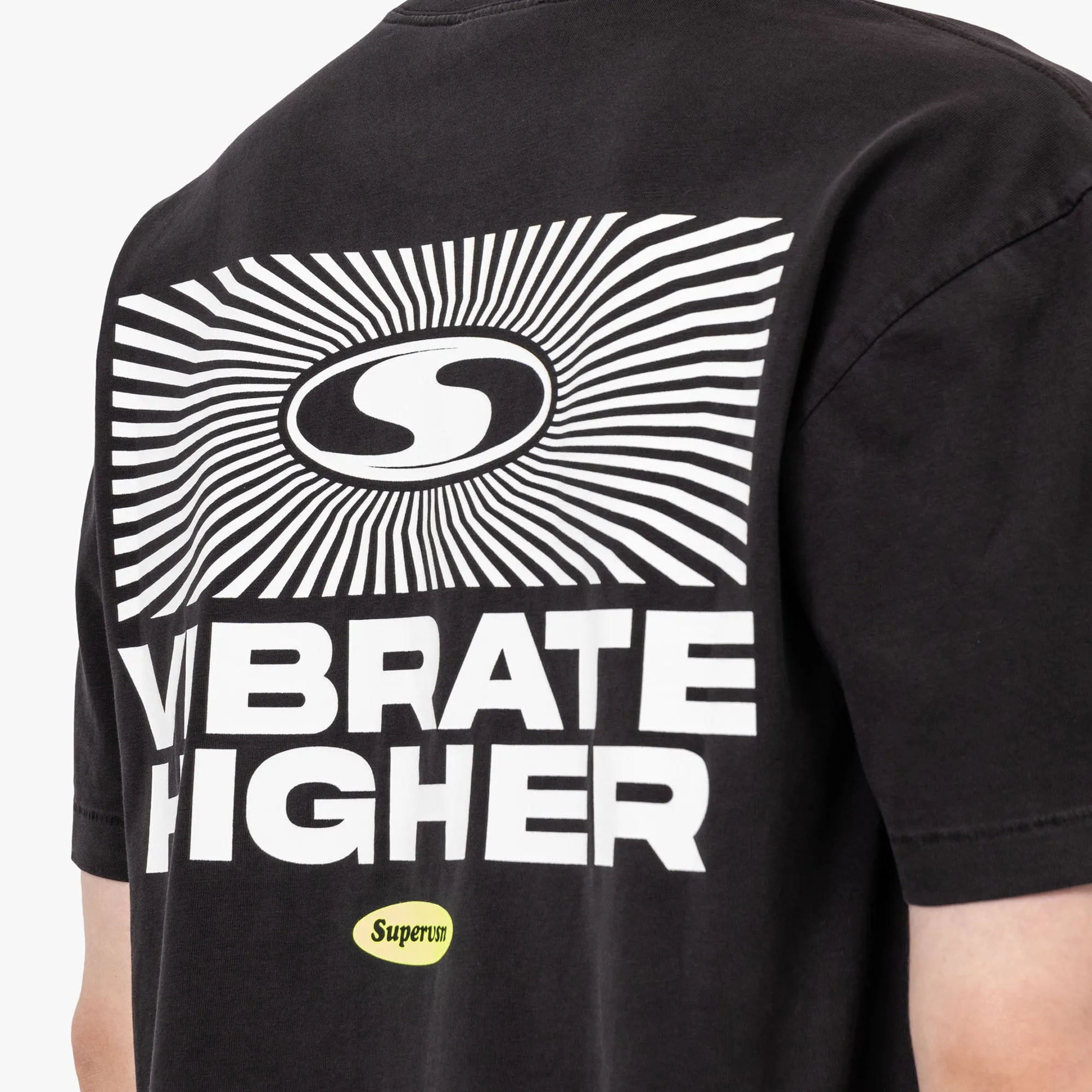Supervsn Vibrate Higher T-Shirt / Vintage Black