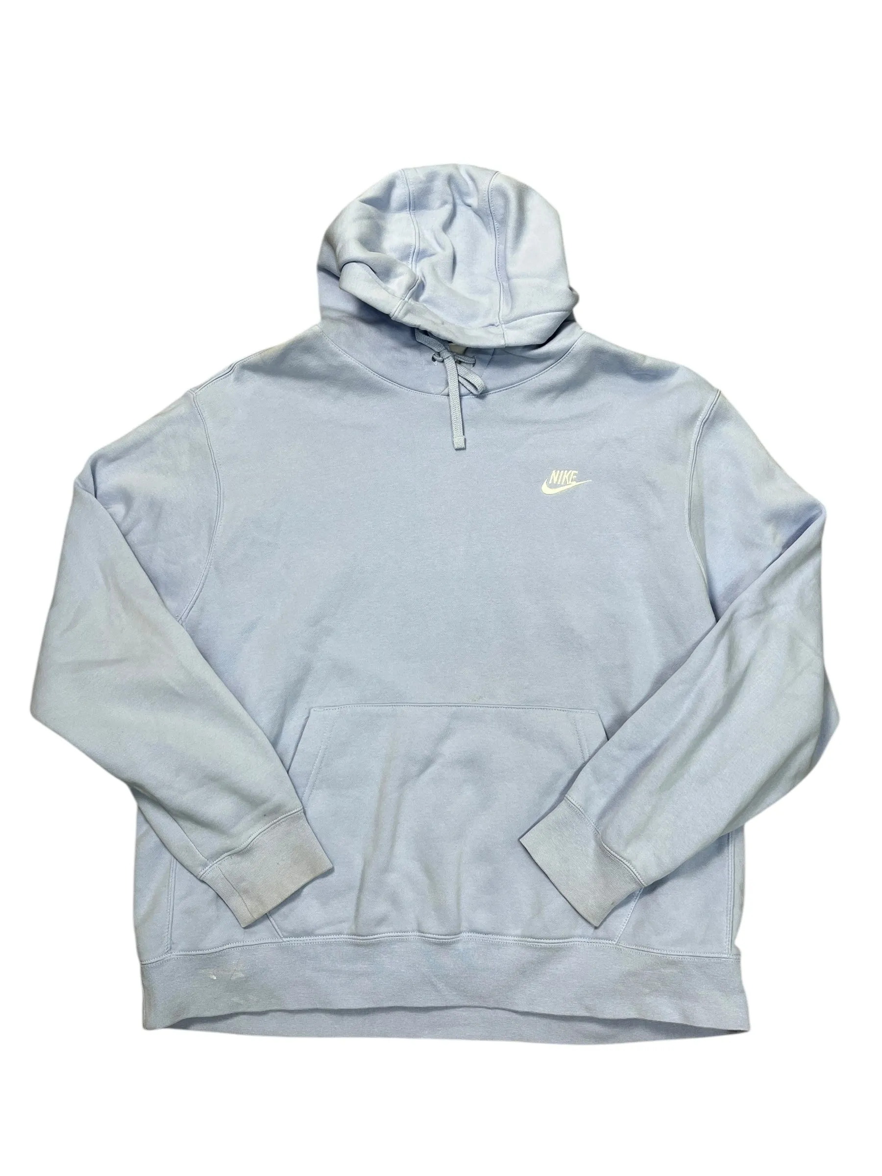 Sweatshirt Hoodie By Nike Apparel In Blue, Size:Xl