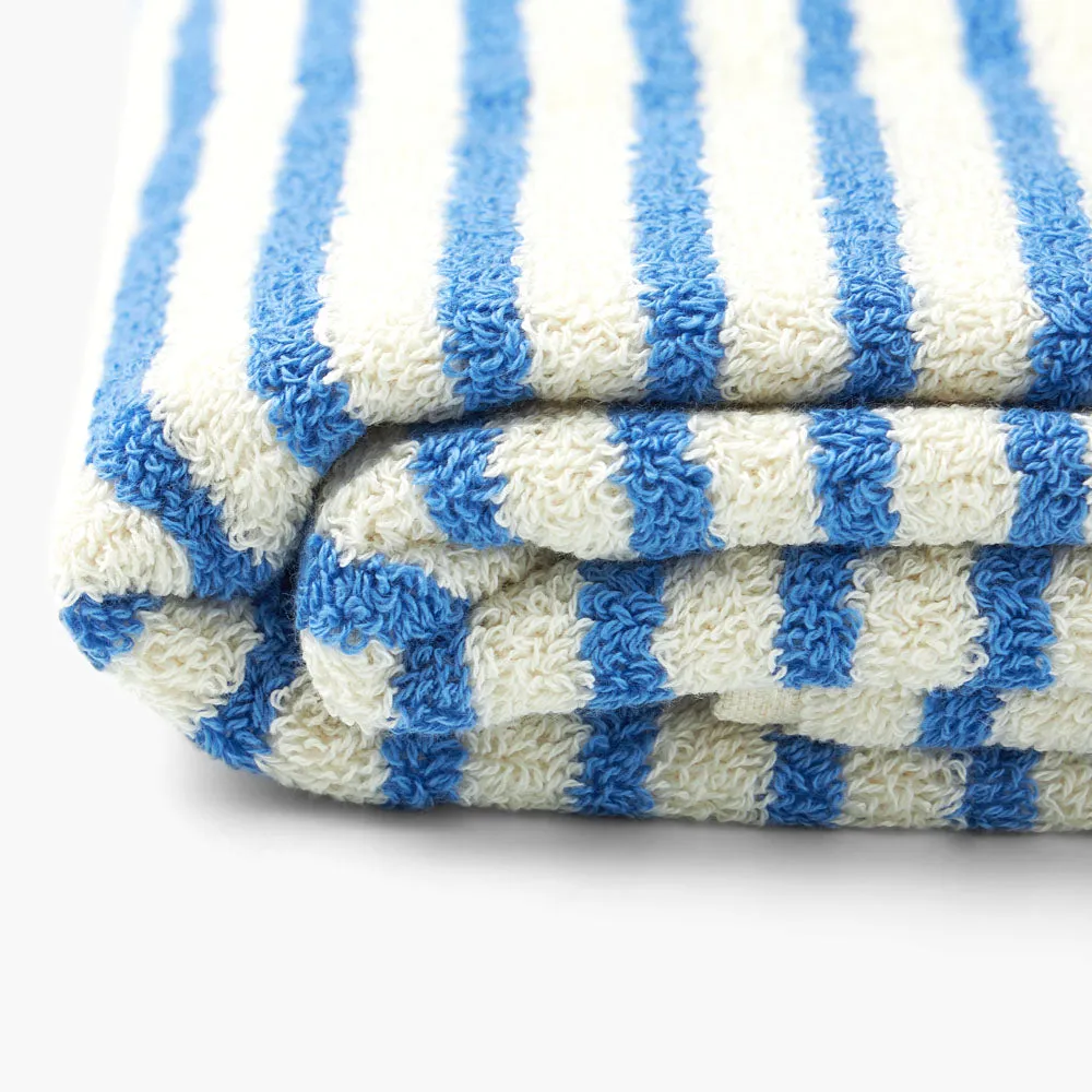 Tekla Bath Towel / Coastal Stripes