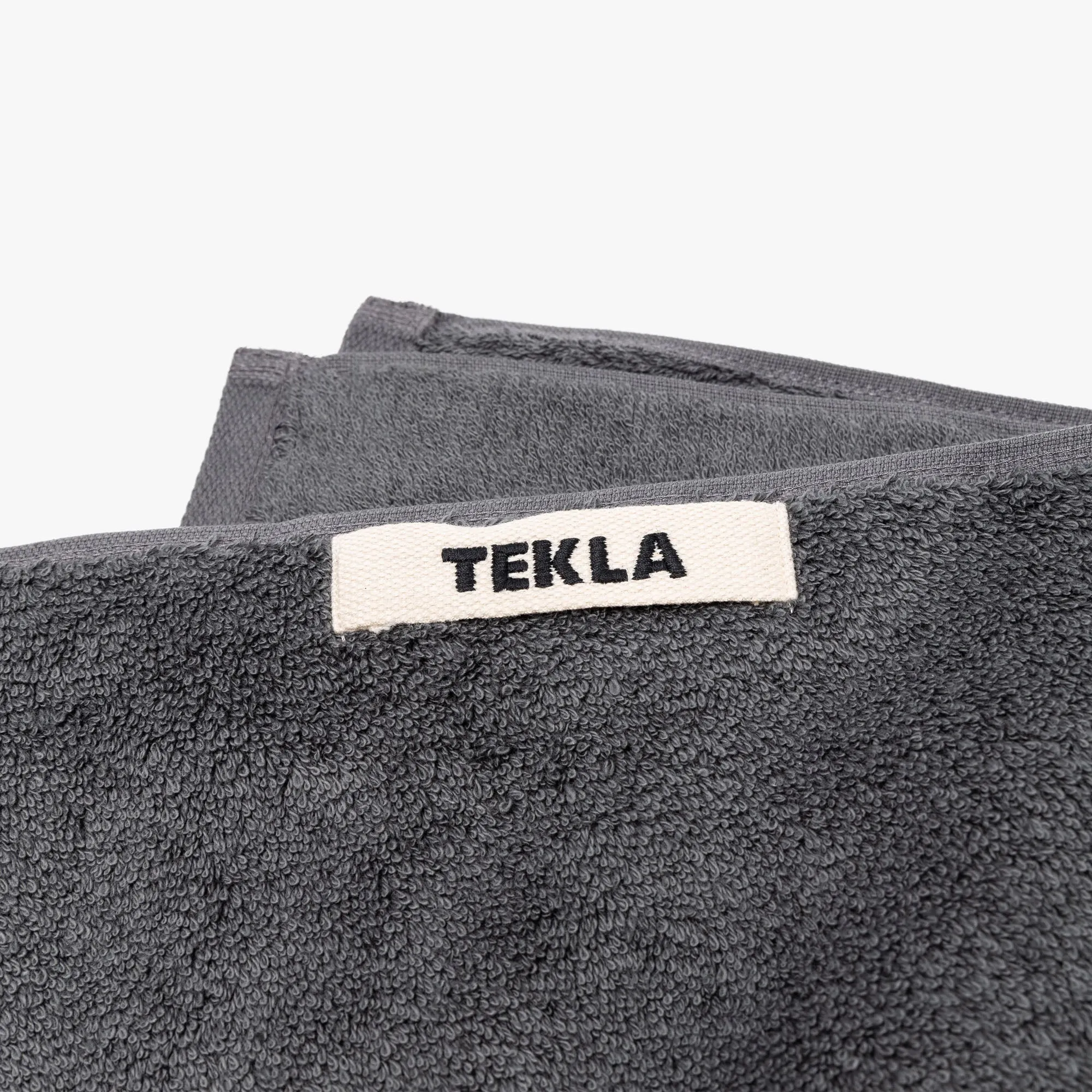 Tekla Hand Towel / Charcoal Grey