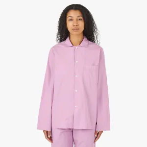 Tekla Poplin Long Sleeve Shirt / Purple Pink