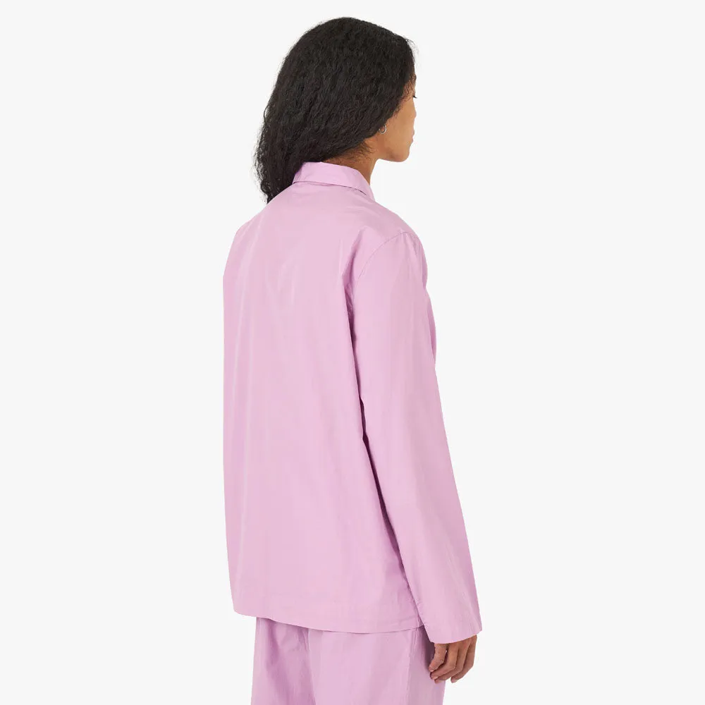 Tekla Poplin Long Sleeve Shirt / Purple Pink