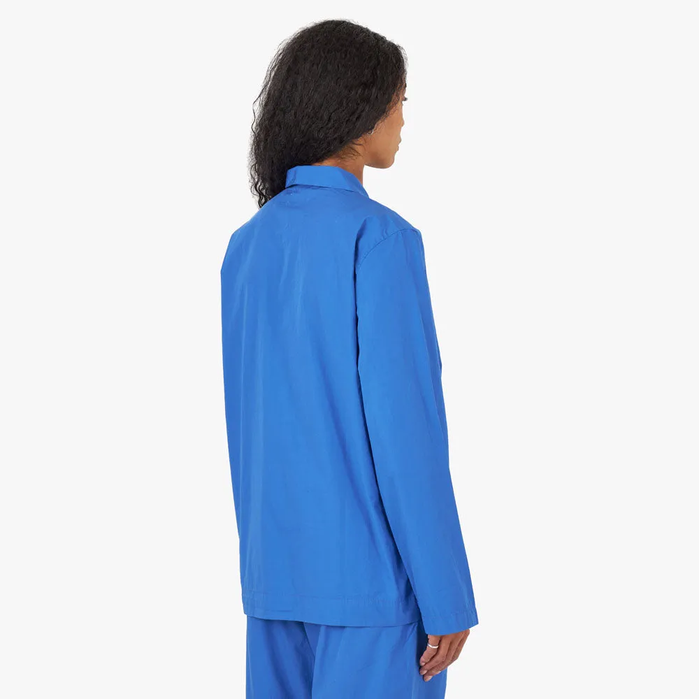 Tekla Poplin Long Sleeve Shirt / Royal Blue