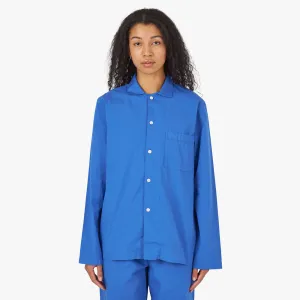 Tekla Poplin Long Sleeve Shirt / Royal Blue