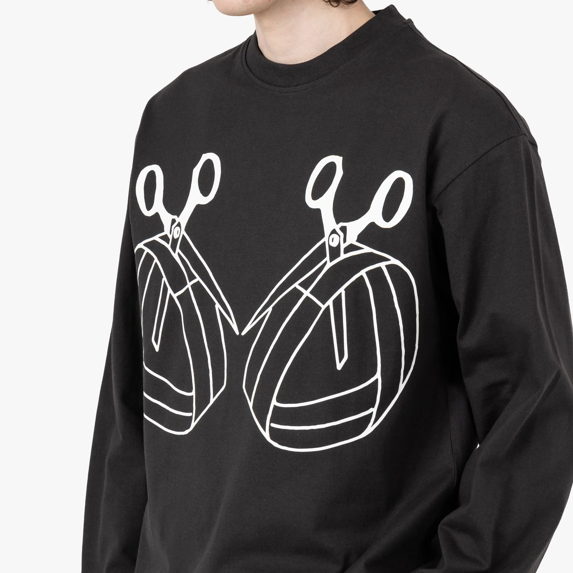 The Trilogy Tapes Mobius Band Longsleeve / Black