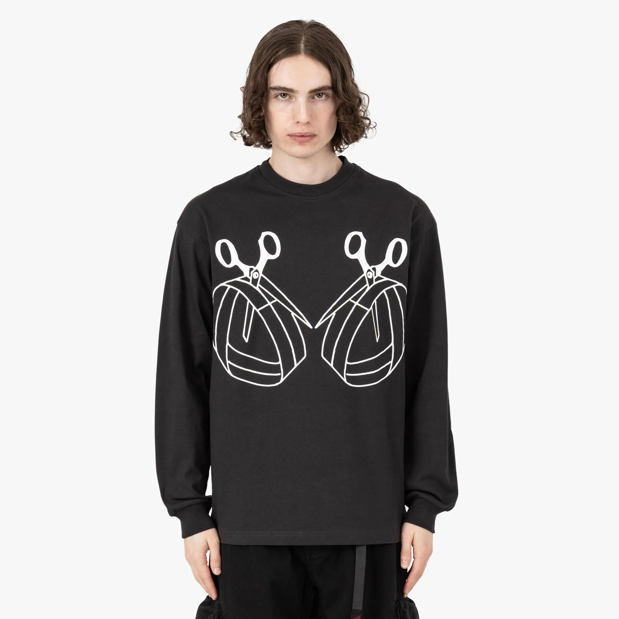 The Trilogy Tapes Mobius Band Longsleeve / Black