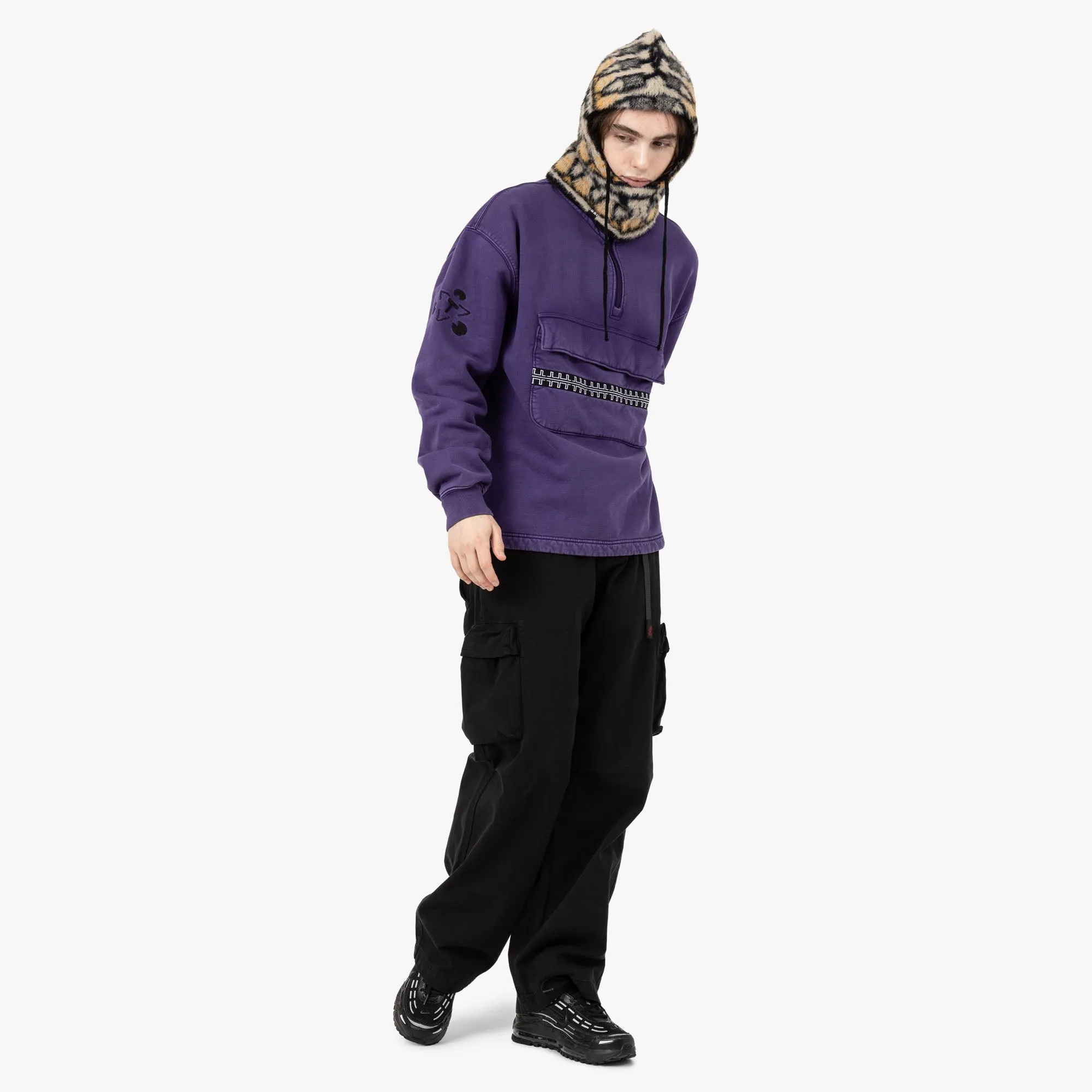 The Trilogy Tapes Pulse Tape Funnel Neck Crew / Purple