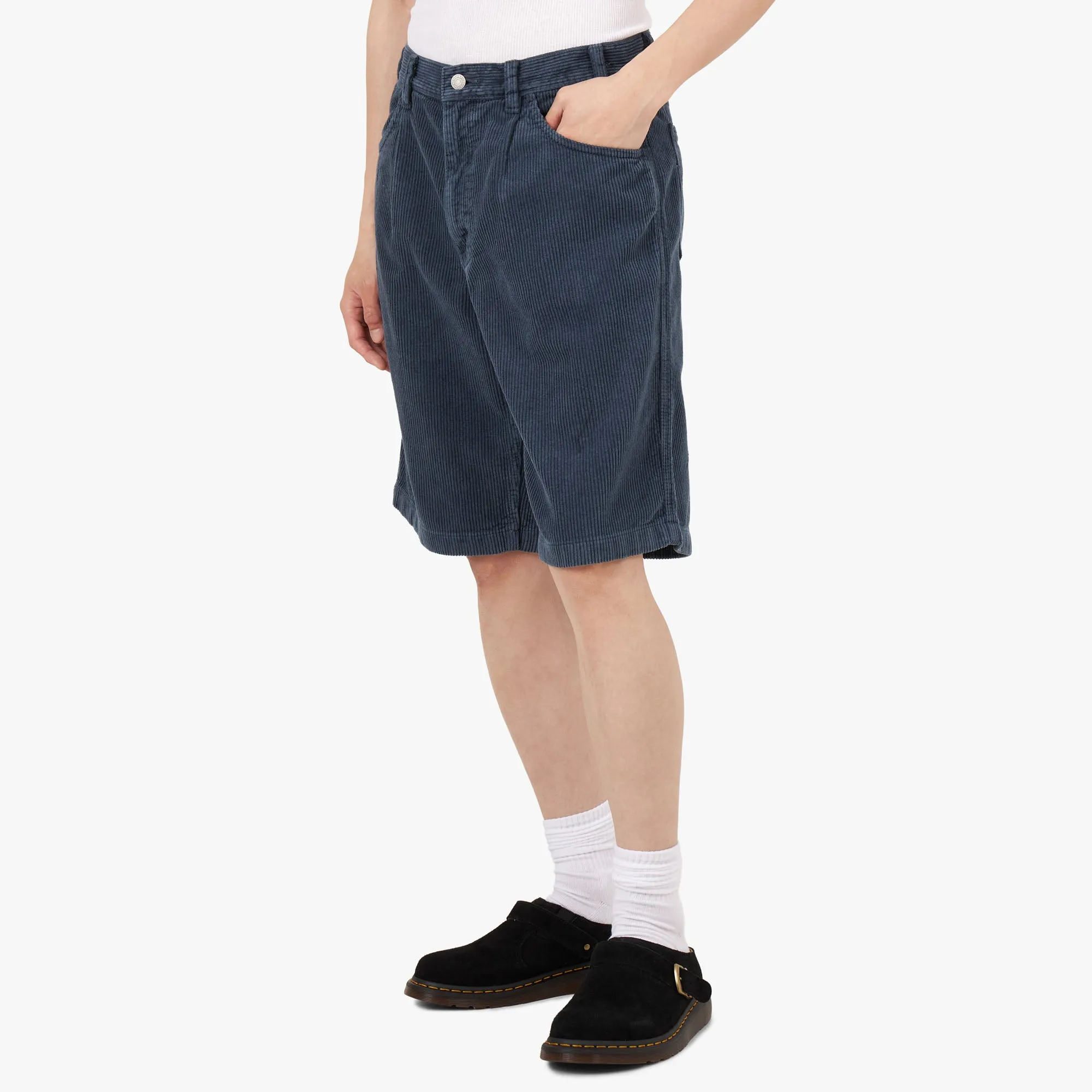thisisneverthat Overdyed Corduroy Shorts / Off White