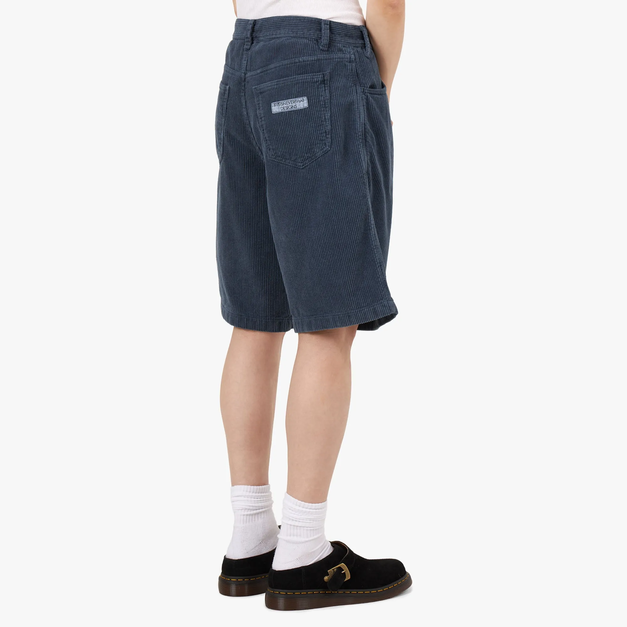 thisisneverthat Overdyed Corduroy Shorts / Off White