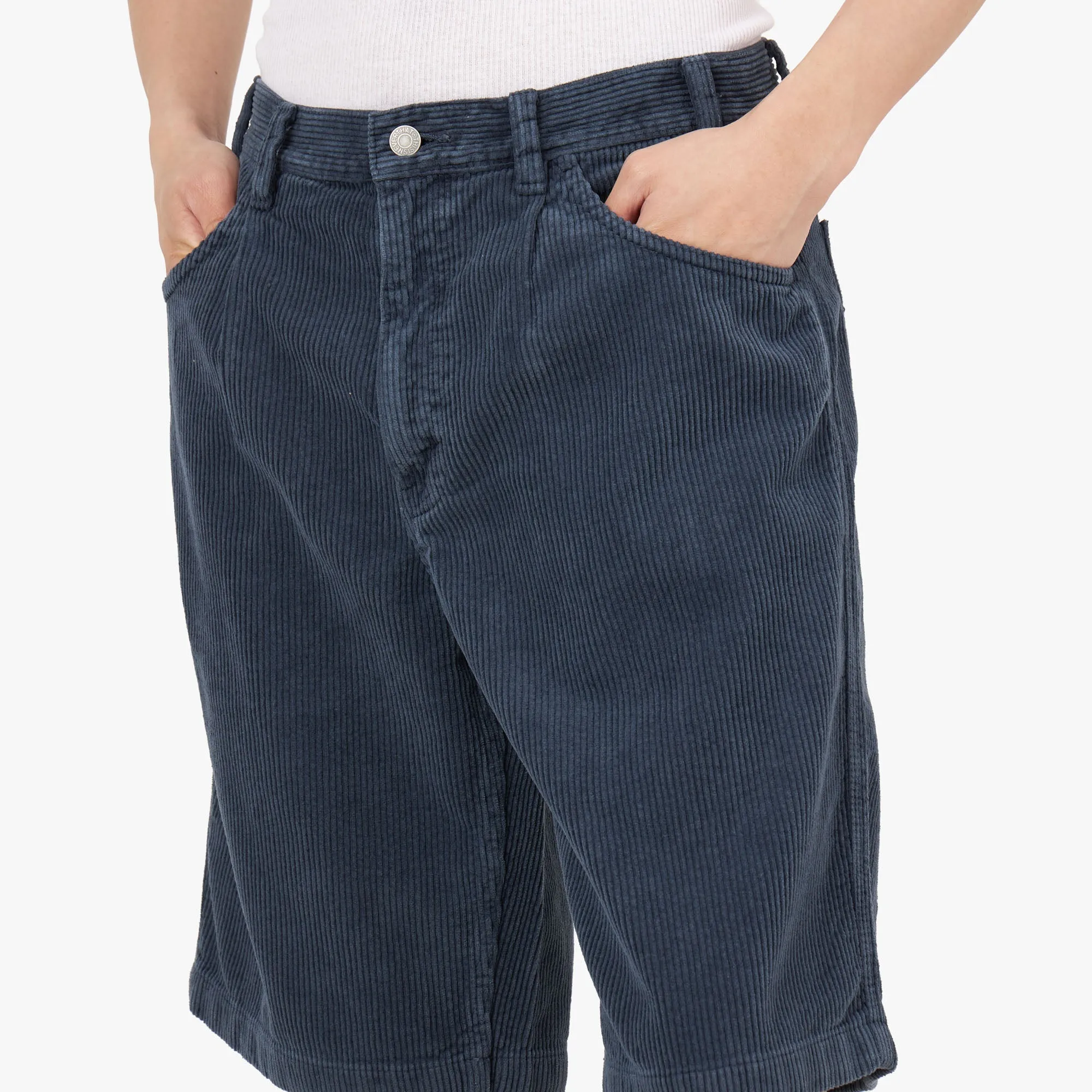 thisisneverthat Overdyed Corduroy Shorts / Off White