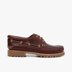 Timberland Authentic 3-Eye Boat Shoe / Burgundy Full Grain