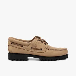 Timberland Authentic 3-Eye Boat Shoe / Taupe Nubuck