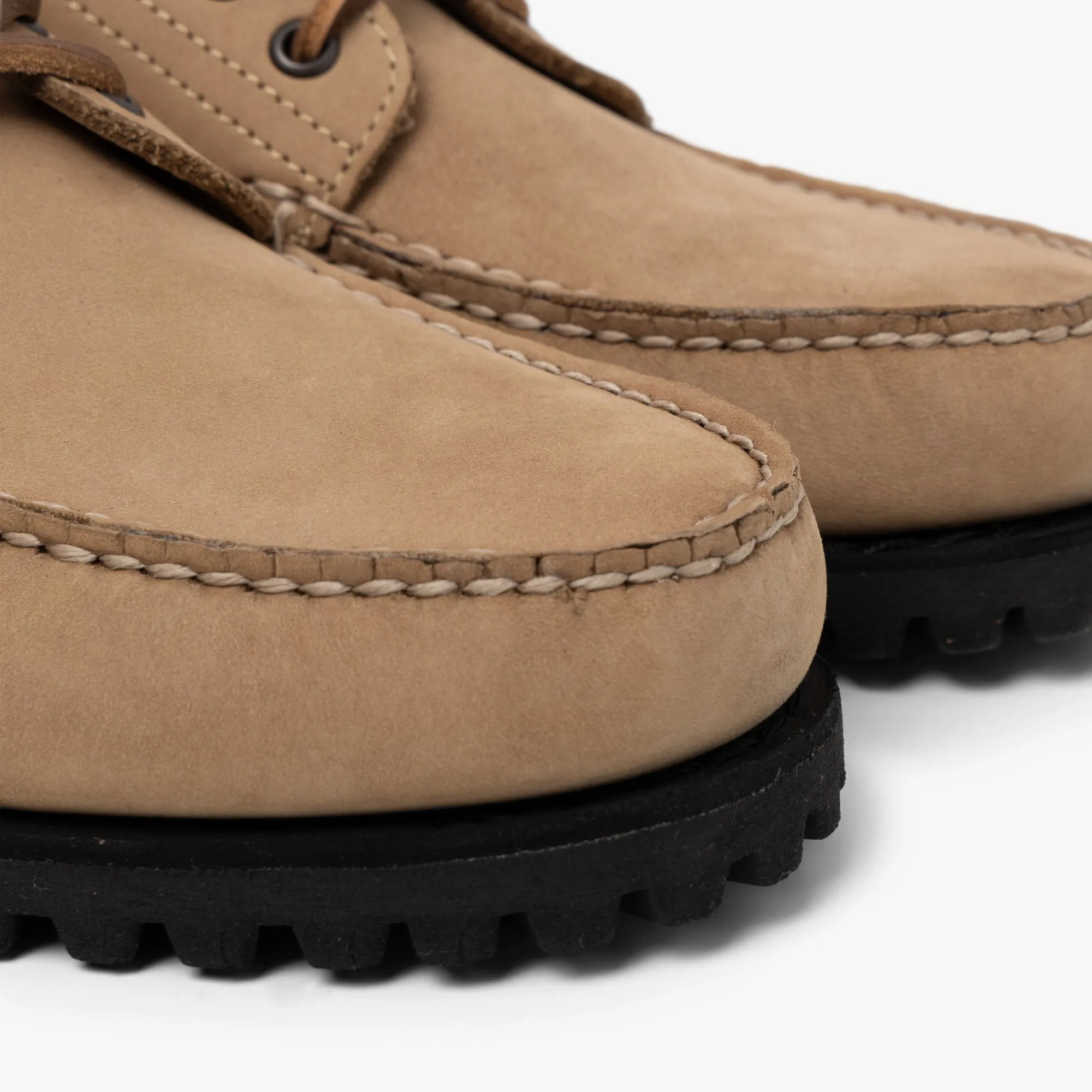 Timberland Authentic 3-Eye Boat Shoe / Taupe Nubuck