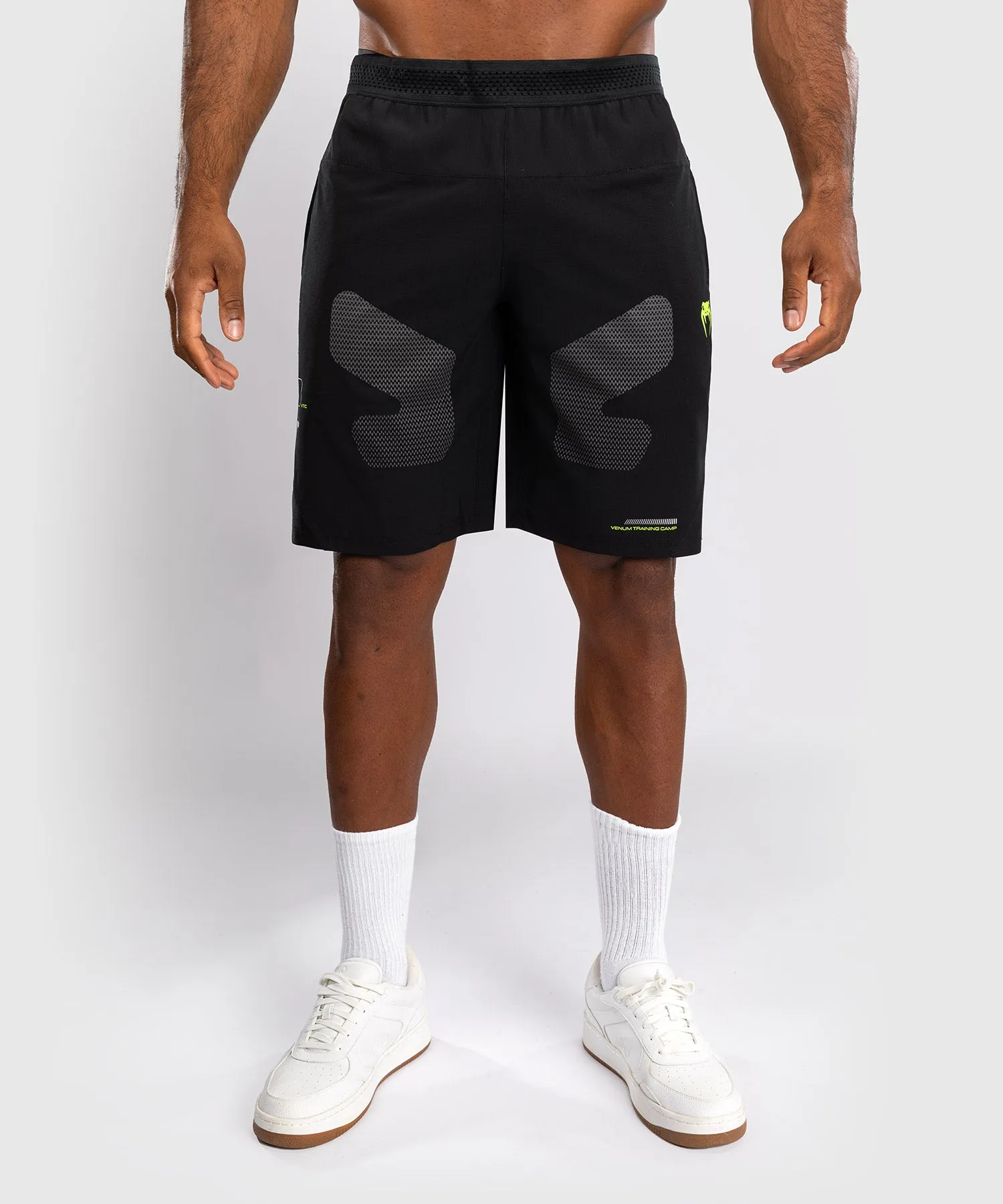 Venum Training Camp 4.0 Training Short - Black/Neon Green
